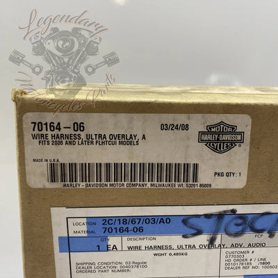 Fascio di cavi elettrici OEM 70164-06