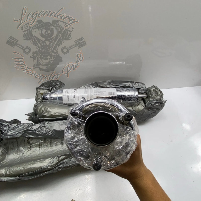 Pair of mufflers OEM 7102-230408U