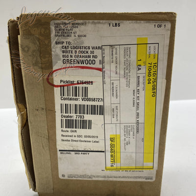 Skull Ignition Key OEM 71040-04