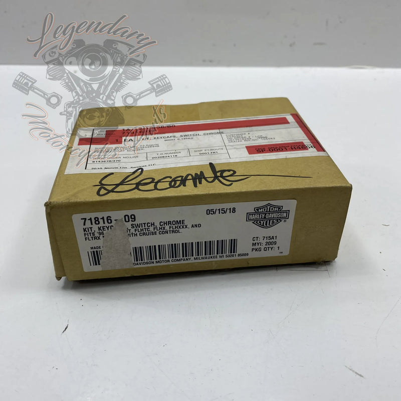 Zestaw nakładek na przyciski przełączników OEM 71816-09