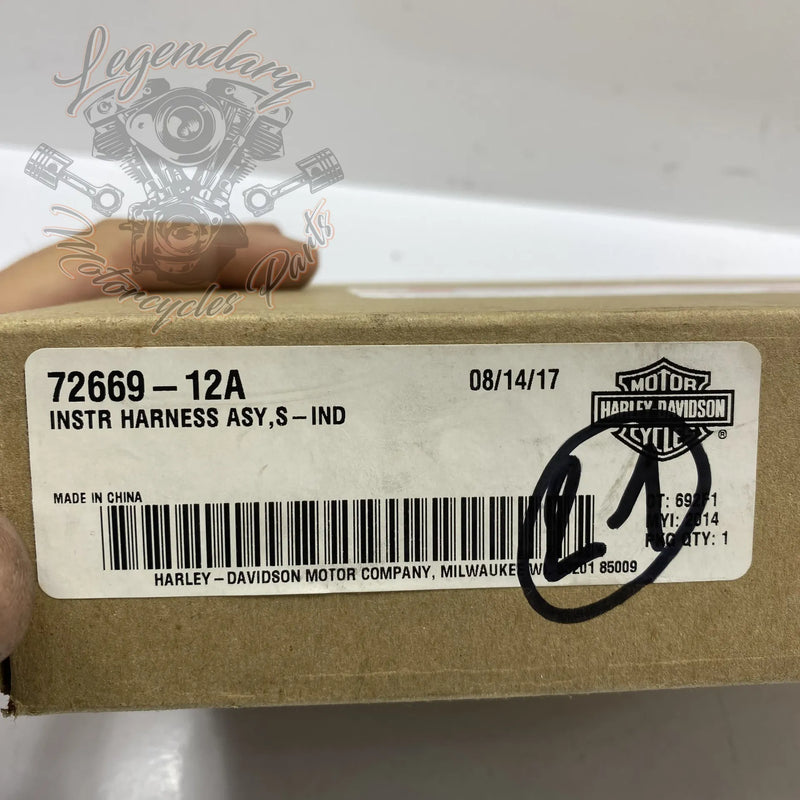 Feixe do velocímetro OEM 72669-12A