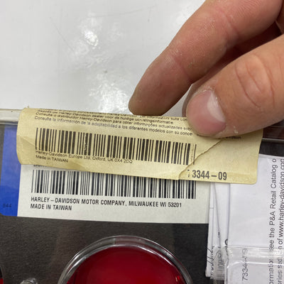 Copri indicatori di direzione posteriori con visiera OEM 73344-09