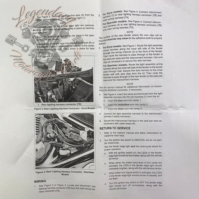 Luč zadnjega blatnika OEM 73416-11