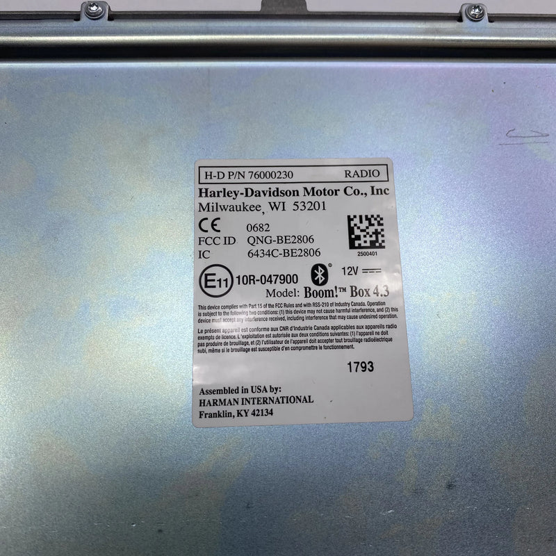 Radio OEM 76000230