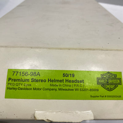 Intercom Boom Audio OEM 77156-98A