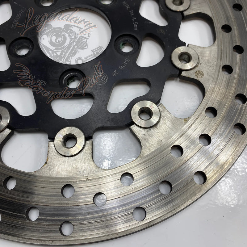 Disco freno posteriore flottante Oro OEM 78.B408.28