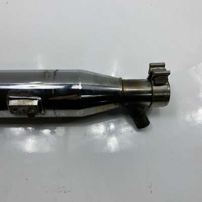 Front Slash Cut Screamin' Eagle Muffler OEM 80379-00