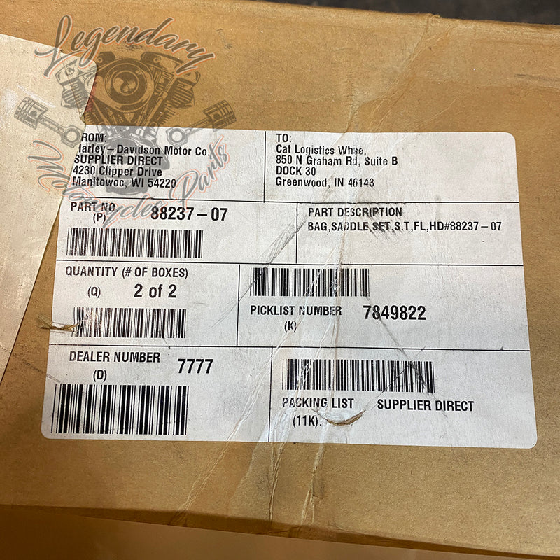 Abnehmbares Seitenkoffer-Set OEM 88237-07