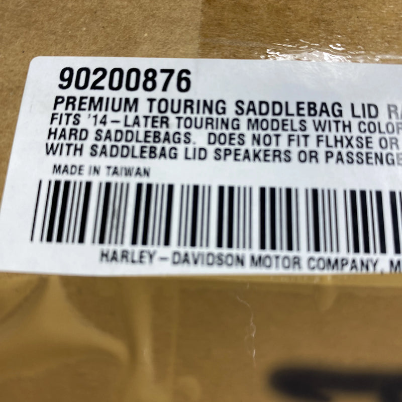 Saddlebag Lid Rails OEM 90200876