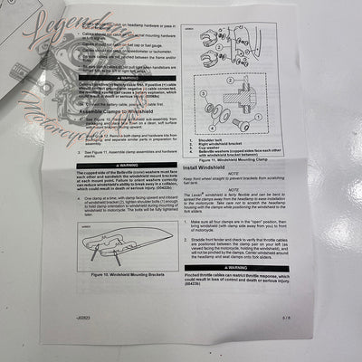 Detachable Windscreen OEM 58063-04