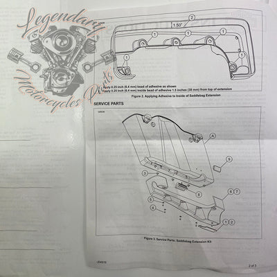 OEM 90999-09 Satteltaschen-Erweiterungskit