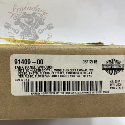 Tank Panel with Pouch OEM 91409-00