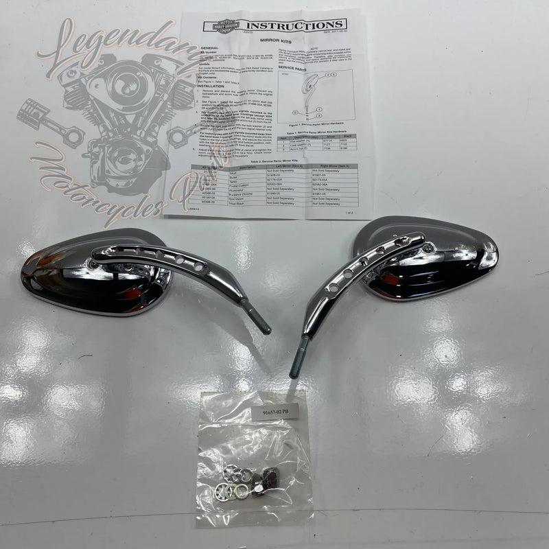 Paire de rétroviseurs Buckshot OEM 92096-05