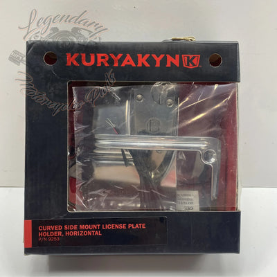 Soporte de matrícula lateral OEM 9253