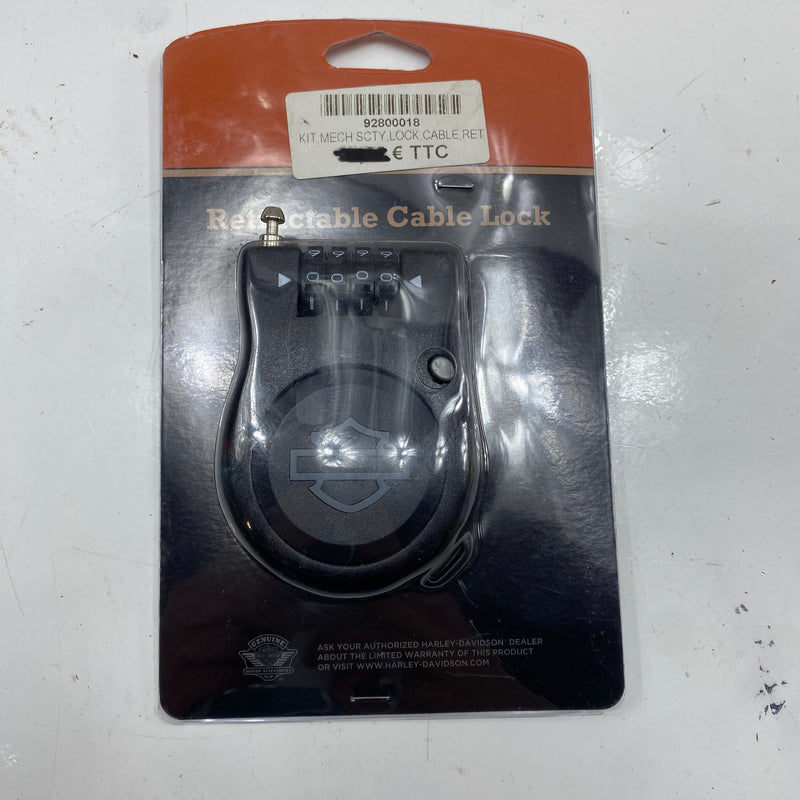 Antifurto per casco con cavo retrattile OEM 92800018