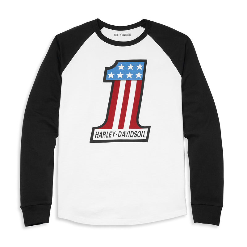 T-shirt a maniche raglan 