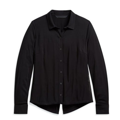 Camisa con doble cruz - Mujer