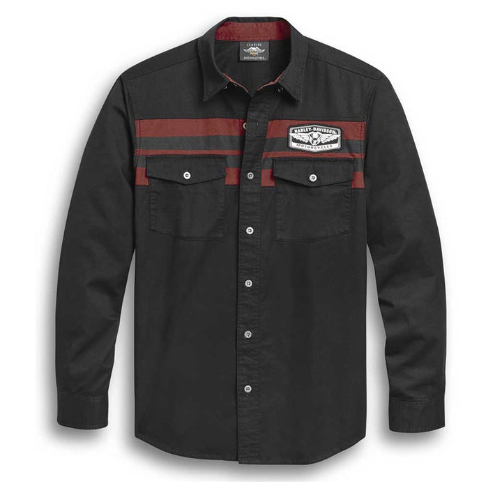 Chemise Tournoi IRH Grandprix Imperial Riding – Légère Aérée – Noire – Manches Longues