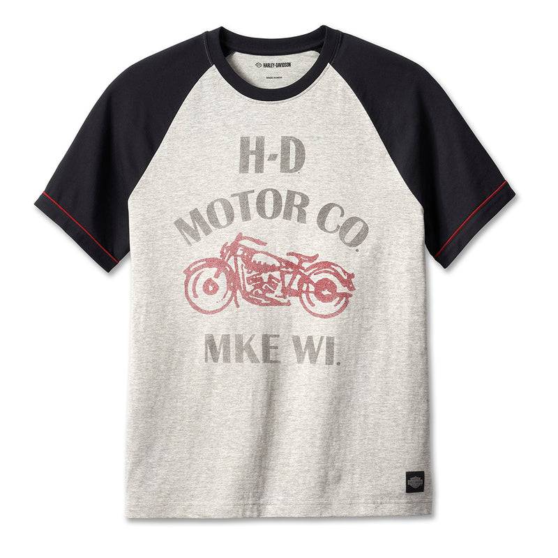 T-shirt raglan Vintage Spirit - Homme