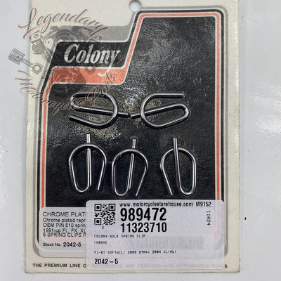 Clip molla perno Rif. 989472