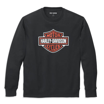 Pull à col rond Bar & Shield - Homme
