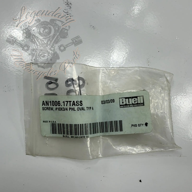 Vis, 10 x 3/4, tête ovale cruciforme Ref AN1006.17TASS