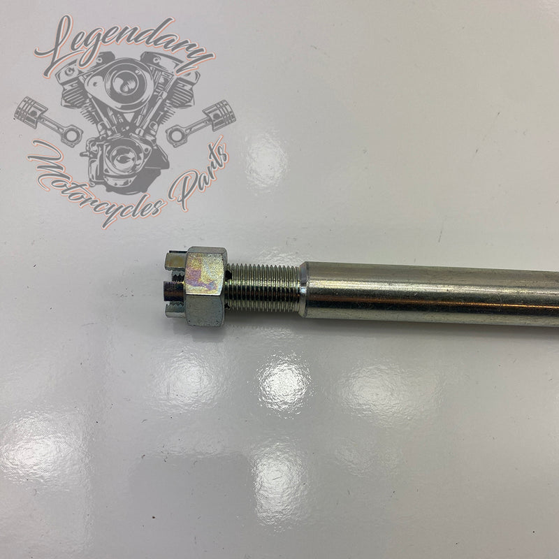 Rear wheel axle