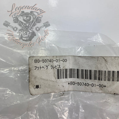 Driver footrest axle Réf. B0-50740-01-00