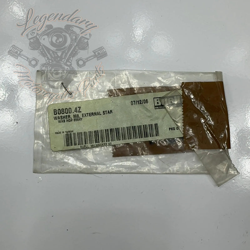 External Star Washer 8mm Ref B0800.4Z