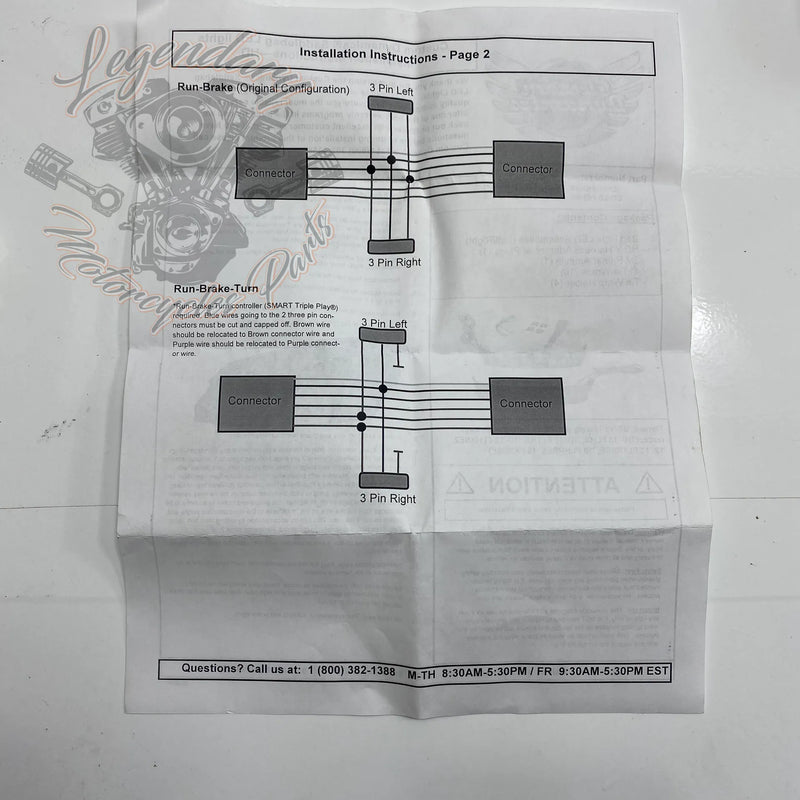 Luzes de alforges OEM CD-SB-HD-BS