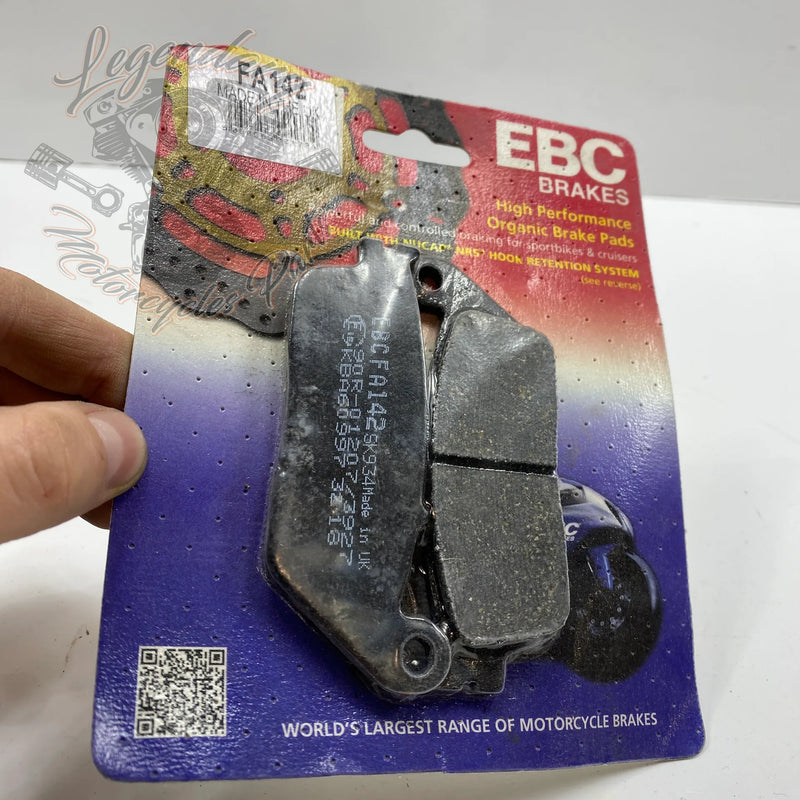 Organic Brake Pads Ref FA412 – Legendary Parts