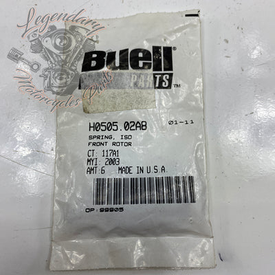 Molla disco freno anteriore Réf H0505.02A8