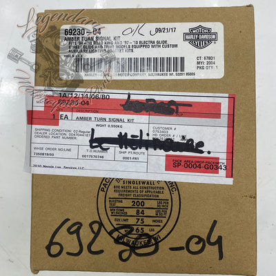 Kit de intermitentes delanteros para faros auxiliares OEM 69230-04