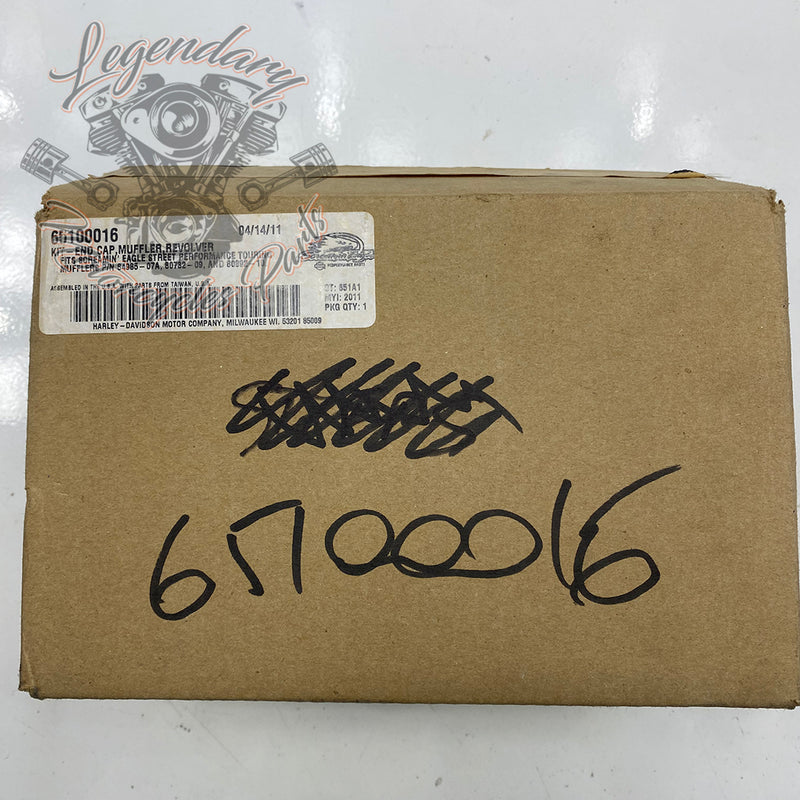 Street Canon 4" Muffler Tips OEM 65100016