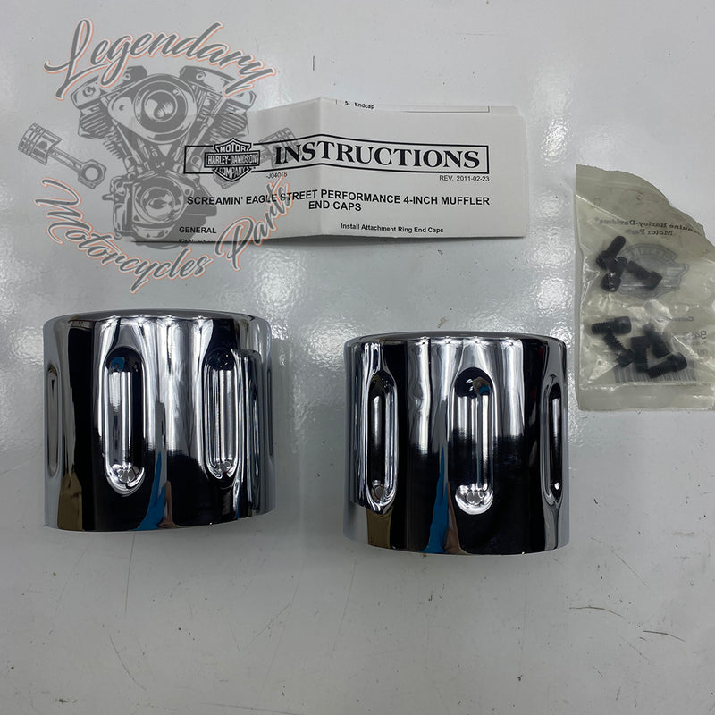 Street Canon 4" Muffler Tips OEM 65100016