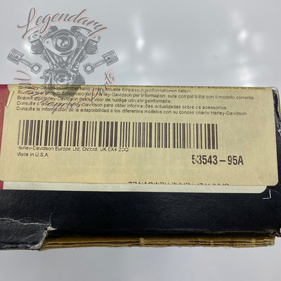 Detachable Sissy Bar Side Plates OEM 53543-95A