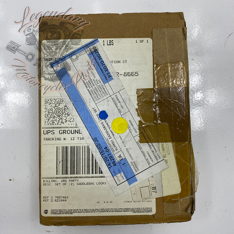 Rigid Saddlebag Security OEM 46287-04