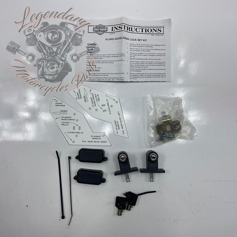 Rigid Saddlebag Security OEM 46287-04