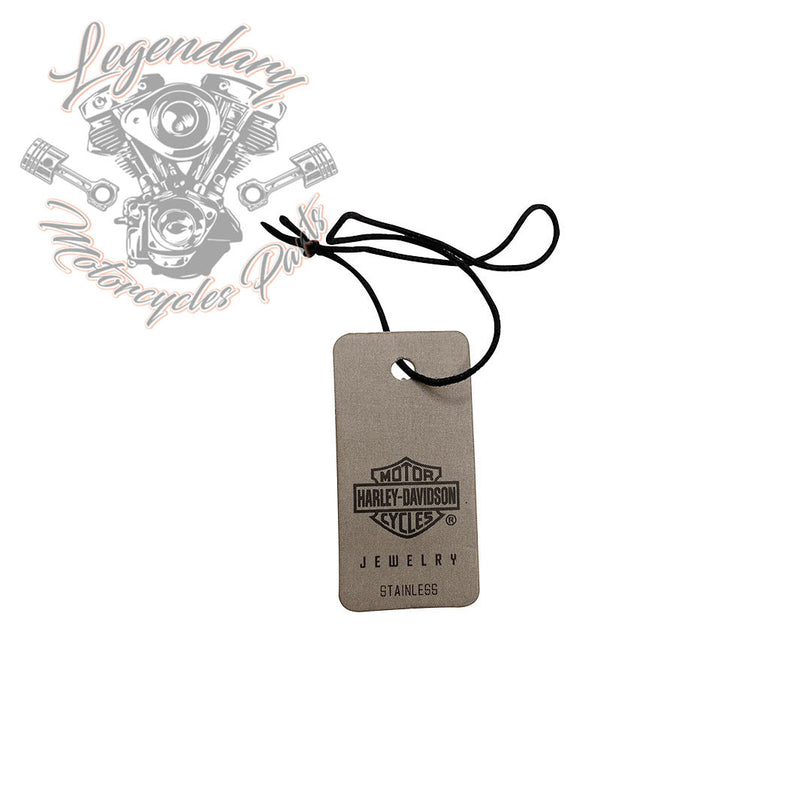 Anillo de acero de pistón de calavera Harley Davidson Réf STR002