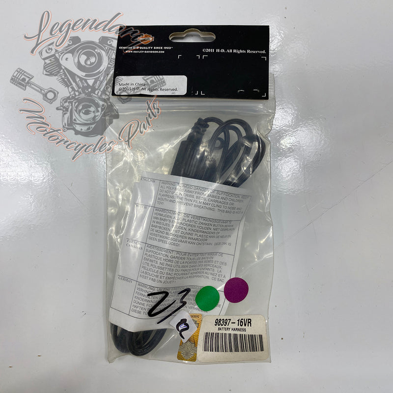 Battery harness for accessory outlet OEM 98397-16VR