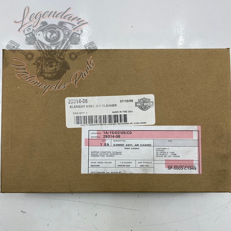 Élément filtrant OEM 29314-08
