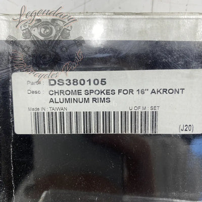 16 Zoll Speichen-Set Réf. DS-380105