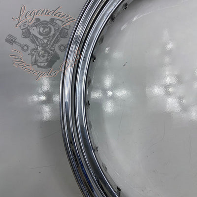 Aro de llanta 21" y buje de rueda delantera