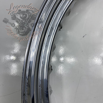 Aro de llanta 21" y buje de rueda delantera
