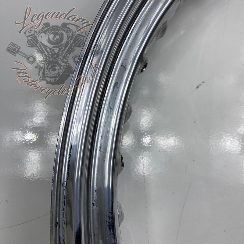 Aro de llanta 21" y buje de rueda delantera