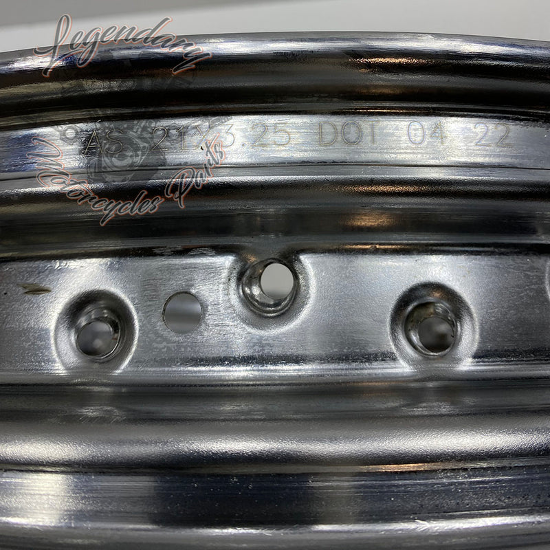 Aro de llanta 21" y buje de rueda delantera