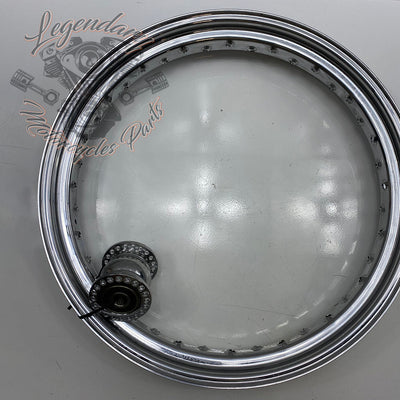 Aro de llanta 21" y buje de rueda delantera