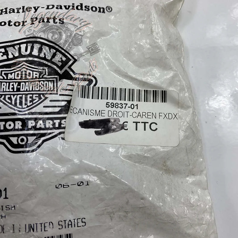 Mechanizm prawy do mocowania owiewki OEM 59837-01