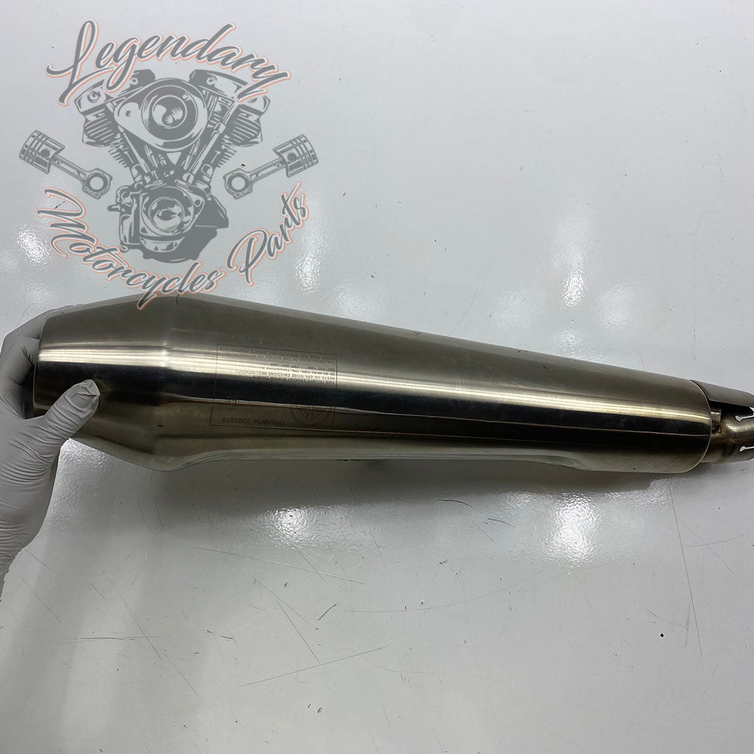 TRIUMPH ステンレススチール マフラー 2203878 TRIUMPH ステンレススチール マフラー 2203878 Triumph Ref. 2203878
