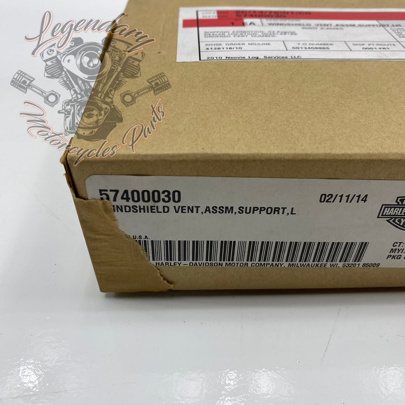 Left Windshield Vent OEM 57400030